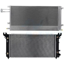 A/C Radiator & AC Condenser Cooling Kit for Chevrolet Silverado/ GMC Sierra 1500