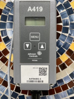Johnson Controls Temperature Controller Model A419 With Plug In Cord | eBay