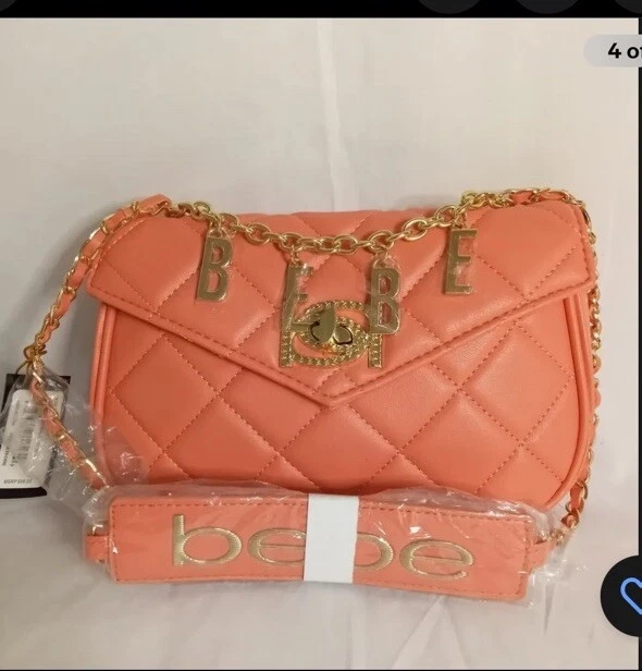 Bolso de hombro Bebe WYATT. Color SALMÓN. 🔥NUEVO CON ETIQUETAS🔥. Foto 4 de 4