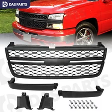 For 2005 2006 2007 Chevy Silverado 1500 2500HD 3500 Front Bumper Upper Grille