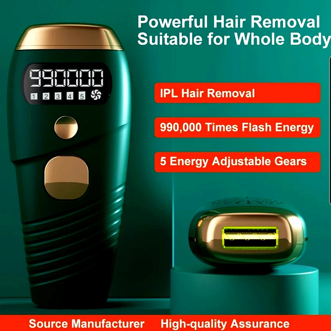 990000 Flashes Electric Depiladora Laser Permanent IPL Laser Hair Removal Device - Picture 10 of 24