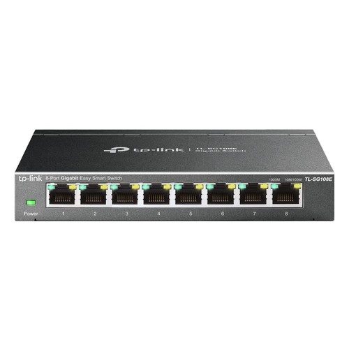 TP-Link TL-SG108E 1000M 8-Port Switch - 第 1/7 張圖片