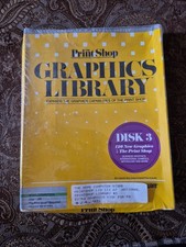 The Print Shop Graphics Library Disk 3 For Atari Computers Software