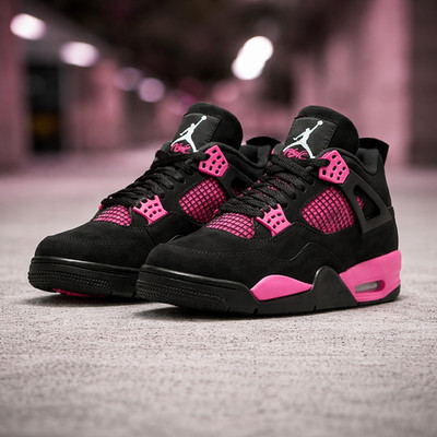 NEW Women's Jordan 4  Pink Thunder  Size US