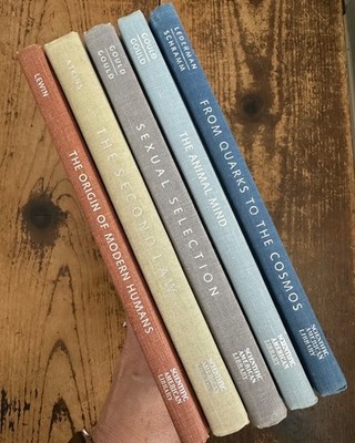 Scientific American Library Hardcover Book Lot - 5 Titles