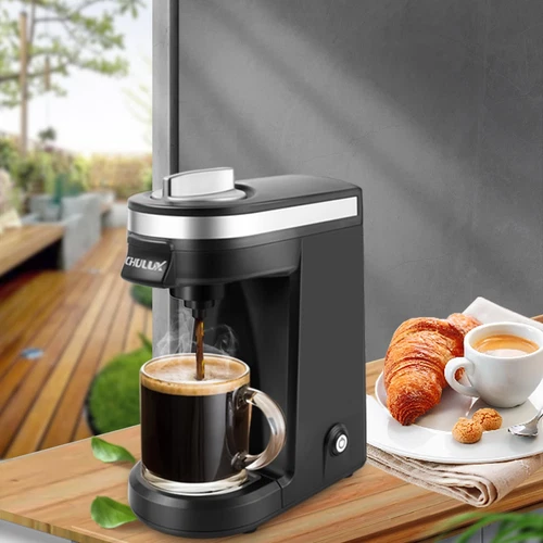 Single Serve Coffee Maker for K Capsule, One Cup Coffee Machine, Black - Picture 8 of 8