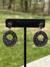 HSN Sterling Silver Black Spinel Dimensional ...