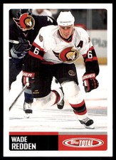 Wade Redden 2002-03 Topps Total #217 Senators NHL READ FREE SHIP AutographDen
