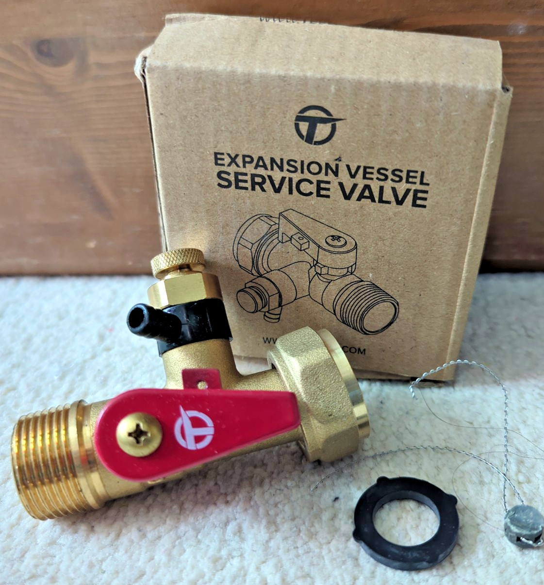 Tesla Expansion Vessel Service Valve - New