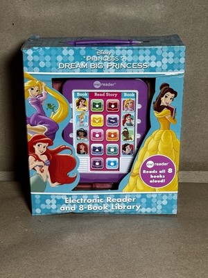 Electronic Reader Disney Princess Dream Big Story Reader & 8 Book Library