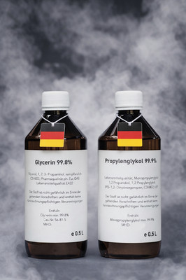 Basis Glycerin 0,5 Liter + Propylenglykol 0,5 Liter PG/VG 99,9% Base