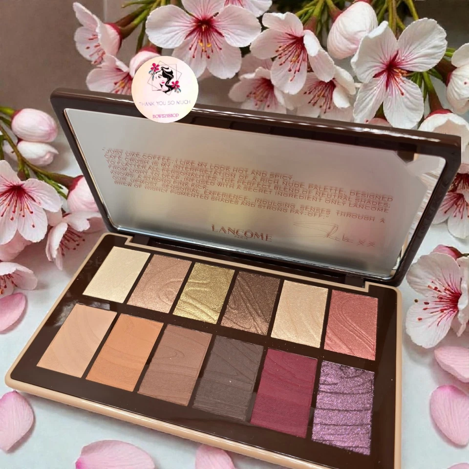 Lancôme IDOLE Cafe Crush x Sheika Daley 12 Eyeshadow Shade Palette New Makeup - Image 3 of 4