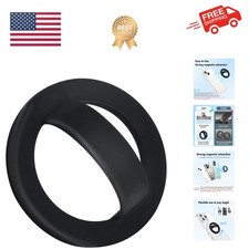 Magnetic Silicone Ring Grip Phone Holder - 360  Rotating, MagSafe Compatible