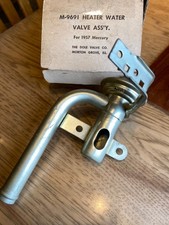 Mercury 1957-1958 Nos Heater Water Shut-off Valve Hv 35 Repl  Fek-18495a