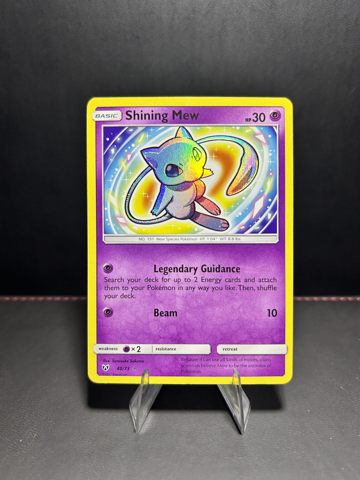 Shining Mew 40/73 Holo | SM Series: Shining Legends | Lightly Played