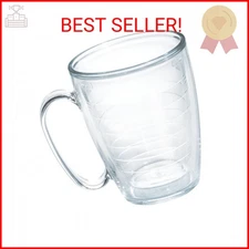 Tervis Clear & Colorful Tabletop Made in USA Double Walled Insulated Tumbler Tra