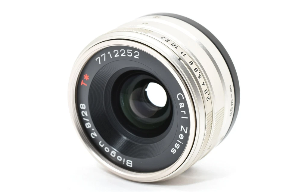 US include tax Contax Carl Zeiss Biogon T* 28mm f/2.8 Lens G1 G2 From Japan - Image 3 of 4