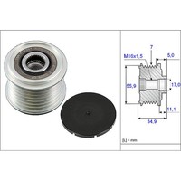 INA Generatorfreilauf FüR Audi Q7 4LB Porsche Cayenne Macan Panamera VW Touareg