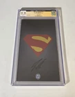 Absolute Superman #1 CGC 9.9 Graded SIGNED JASON AARON Virgin Foil Logo Not 9.8