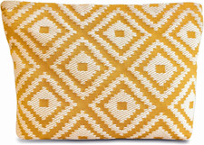 Parallel Checkered Makeup Bag Cute Cosmetic Bags for Women Girls, Travel Toiletr