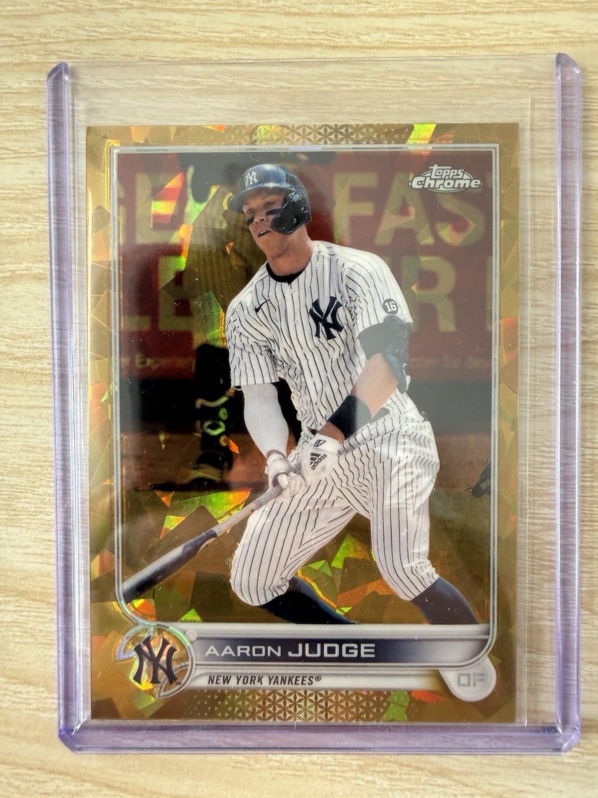 2022 Topps Chrome Sapphire Edition - Aaron Judge #99 Gold /50