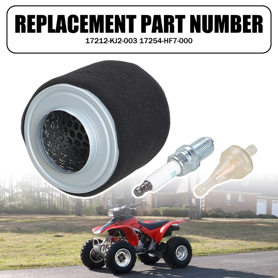 КАРКАС ВОЗДУШНОГО ФИЛЬТРА И КОМПЛЕКТ СВЕЧЕЙ ЗАЖИГАНИЯ для HONDA XR100R XR80R TRX90 CRF100F CRF80F - Изображение 4 из 4