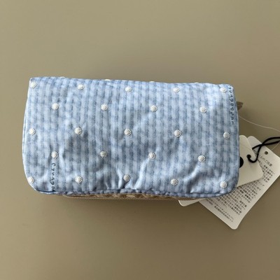 Lesportsac Embroidery  Rectangular Cosmetic Bag NWT