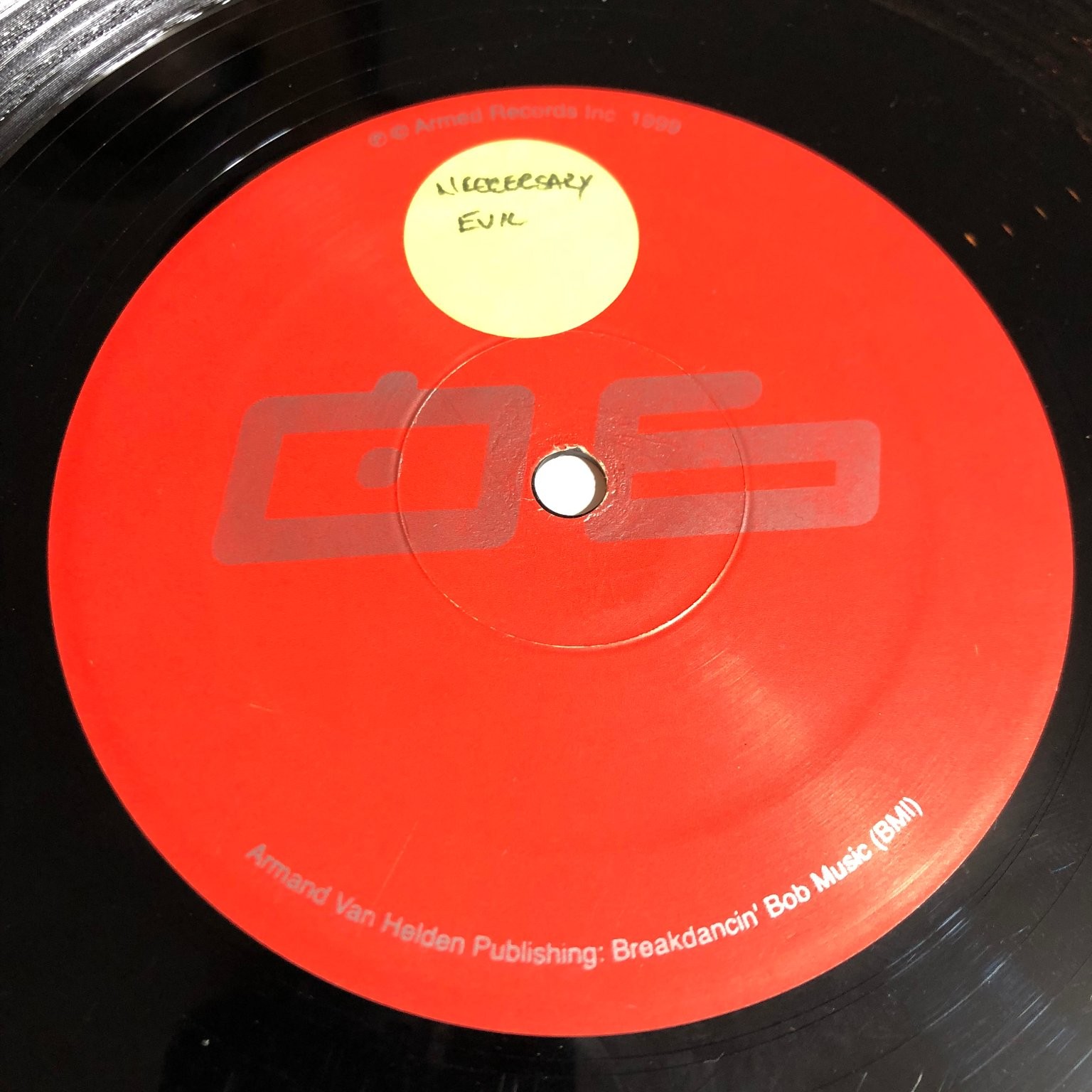 Necessary Evil 12" Vinyl