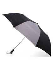 Totes Recycled Canopy Vented One-Touch Auto Open Golf Rain Umbrella