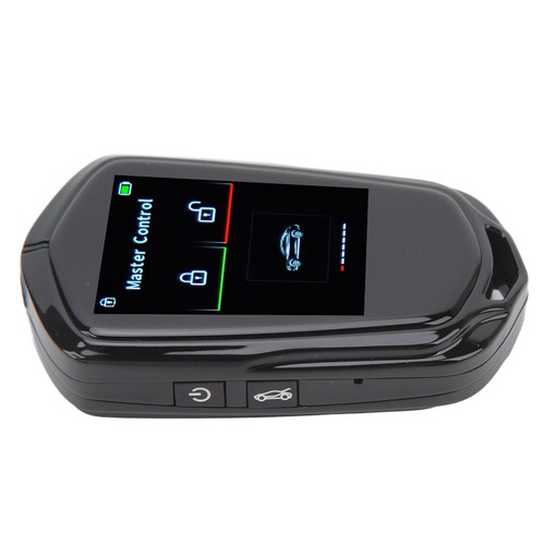 LCD Touch Screen Smart Key Anti Lost Car Key for One Click Start Car Black - Picture 1 of 12