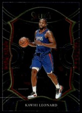 2021-22 Panini Select Kawhi Leonard Los Angeles Clippers #37