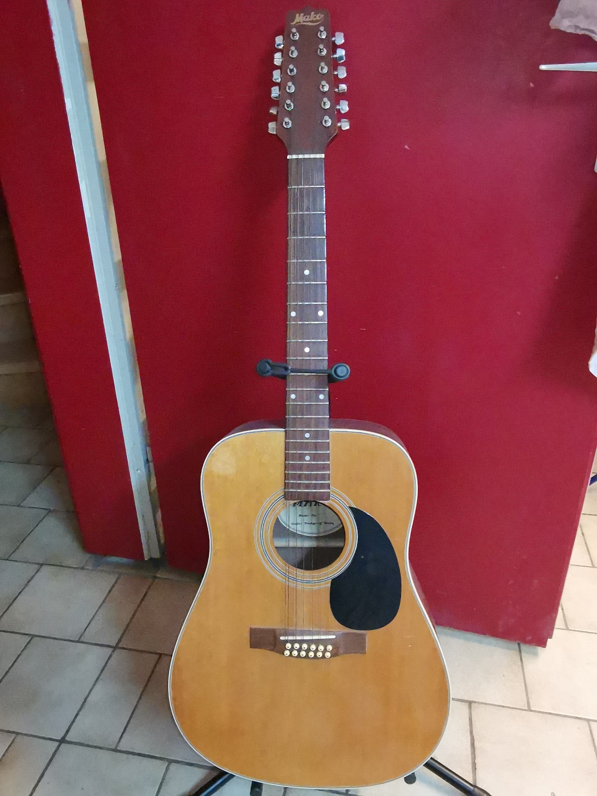 Mako - MA-285 - Chitarra acustica 12 corde - Corea del Sud -1990- come nuova.