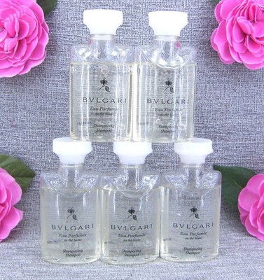 BVLGARI Eau Parfumee Au the Blanc Shampoo 200 ml   5 x 40 ml Haarshampoo