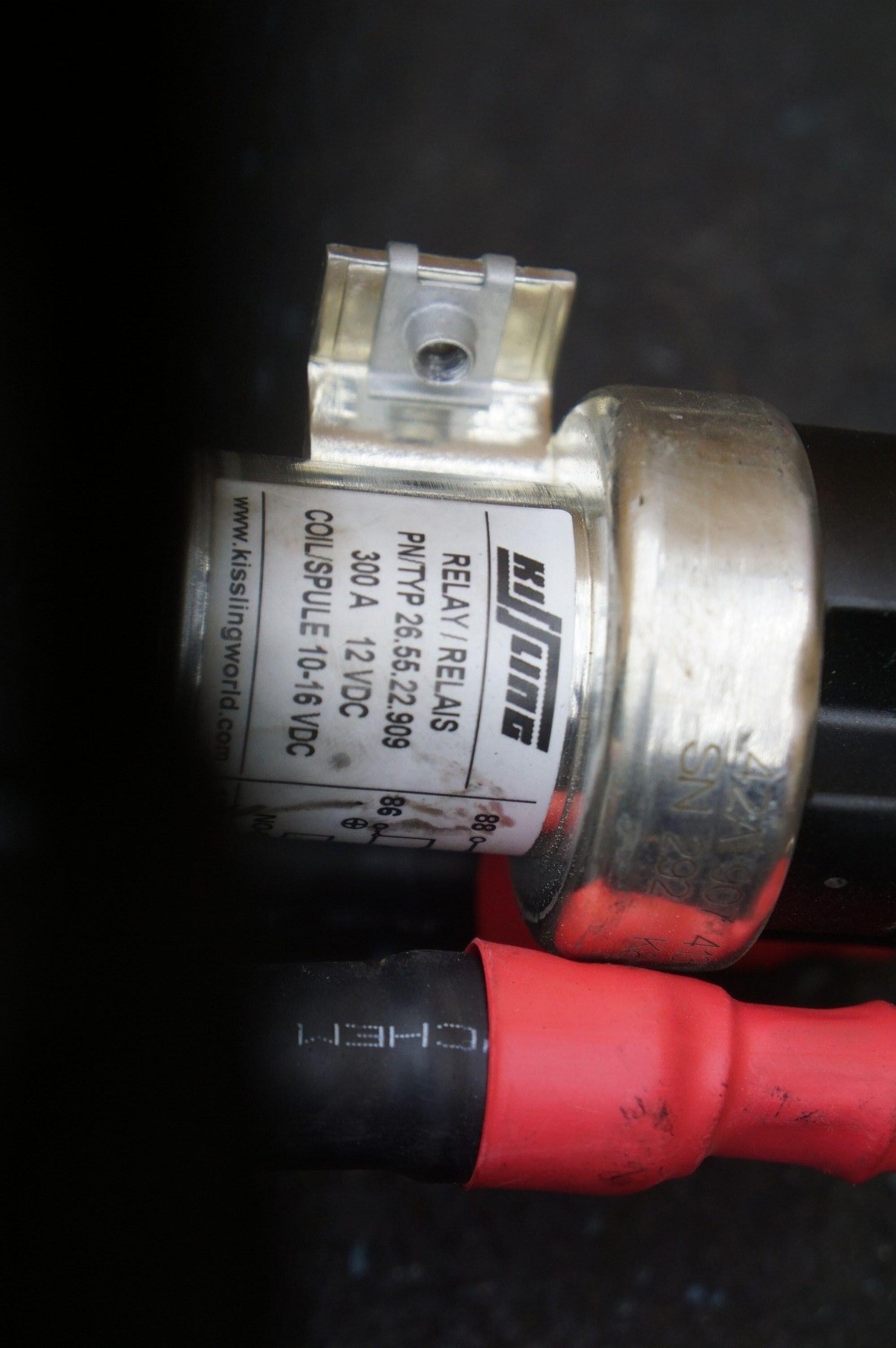 Audi R8 Battery cable P/N 4S9971227