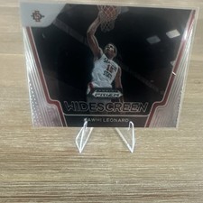 2021-22 Panini Prizm Draft Picks Widescreen Kawhi Leonard #18 San Diego State B…