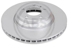 2x Disque de frein ventilé 17803 A.B.S. pour BENTLEY BMW