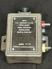 C.E. Niehoff N3207 Dual Voltage Regulator 14 & 28 Vdc (For Parts Untested)