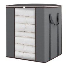 Extra Large Blanket Storage Bags 120L Comforter Storage Bags with Reinforced ...