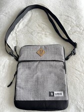 tomtoc Gray Black Padded Fabric Shoulder tabl...