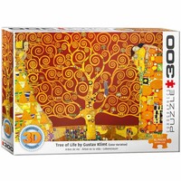 Eurographics Puzzle Mit 3D-Effekt Lebensbaum - Gustav Klimt, 300 Teile 6331-6059