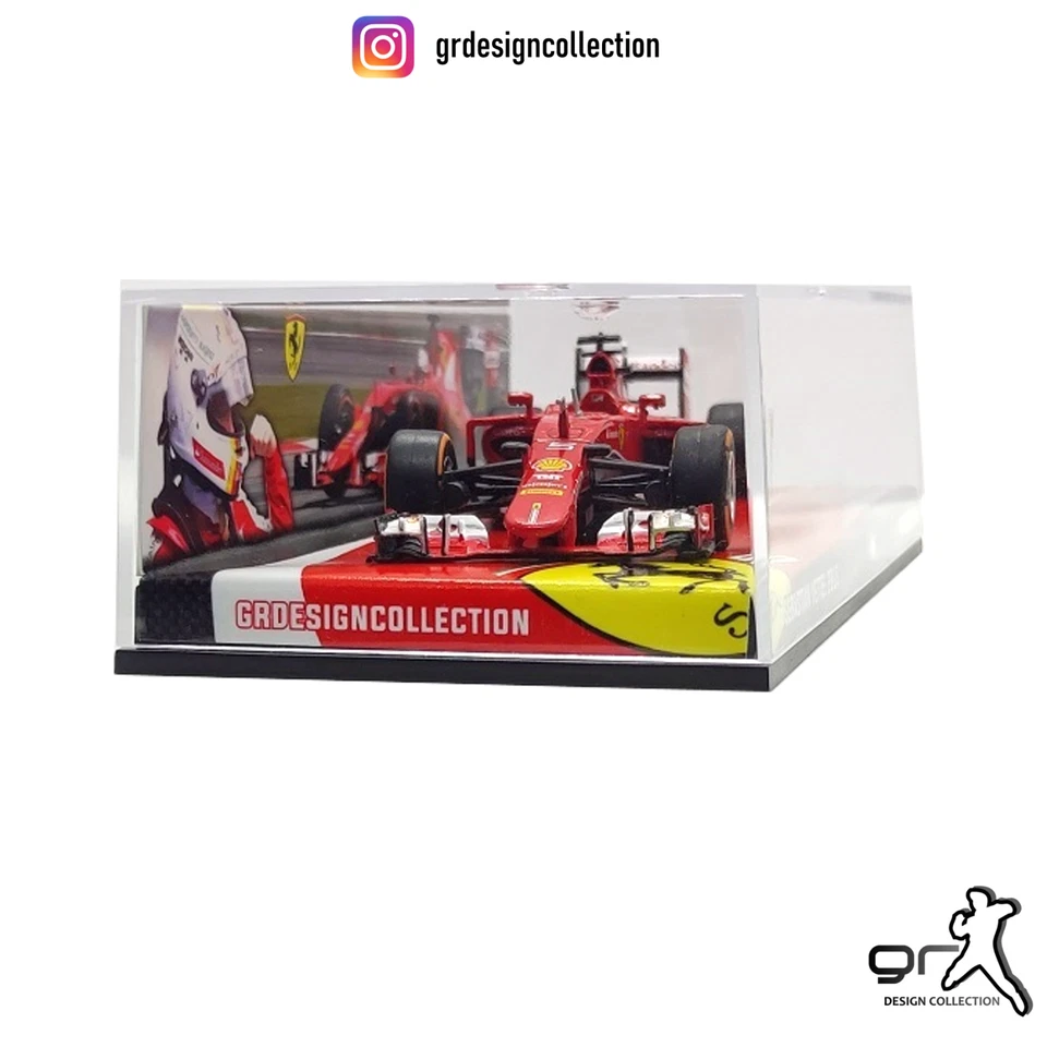 Sebastian Vettel - Ferrari SF15-T - Winner F1 Malaysian GP 2015 / Altaya / 1:43 - Immagine 4 di 4