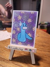ACEO pokemon Original Artwork 2.5in x 3.5in "Dratini" 1 of 1