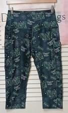 Women's leggings One size 3-14 wideband capri With side pockets Brand new in...