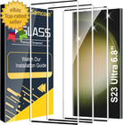 3 Pack Galaxy S23 Ultra Screen Protector HD Clear Tempered Glass Fingerprint