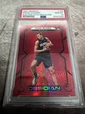 Panini Obsidian Franz Wagner #158 Electric Etch Red Flood Rookie PSA 10