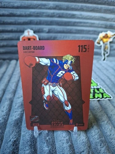 2026 Bo Jackson Battle Arena Dart-Board Jaxson Dart Red Battlefoil Brawl #RBF-81