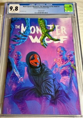 #ad #ad Monster amp; The Wolf 1 Mark Spears 1:700 Secret Variant CGC 9.8 TOP POP of 21 Rare $149.00