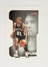 1/1 ? RARE TEST PROOF NO FOIL LOGO NAME 2000-01 HEIR FORCE TIM DUNCAN SPURS