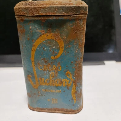 ancienne boite en métal cacao Suchard - Photo 1/4