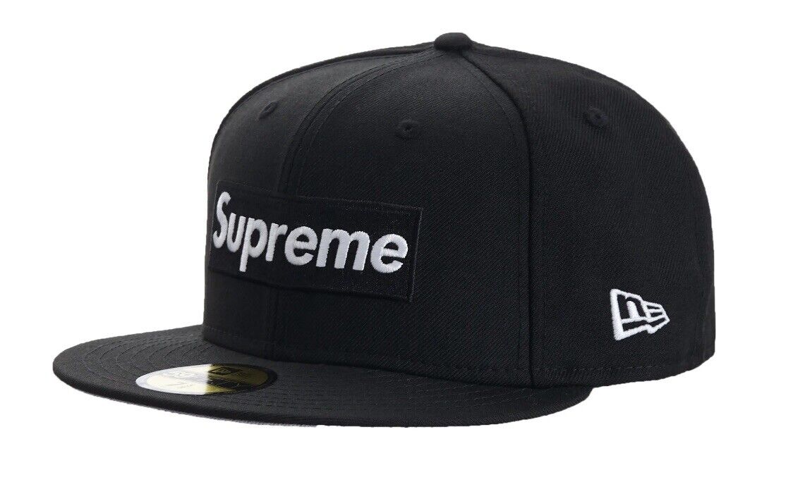 Supreme World Famous 1994 Box Logo New Era Black 7 1/4 Brand Supreme World Famous 1994 Box Logo New Era Black 7 1/4 Brand